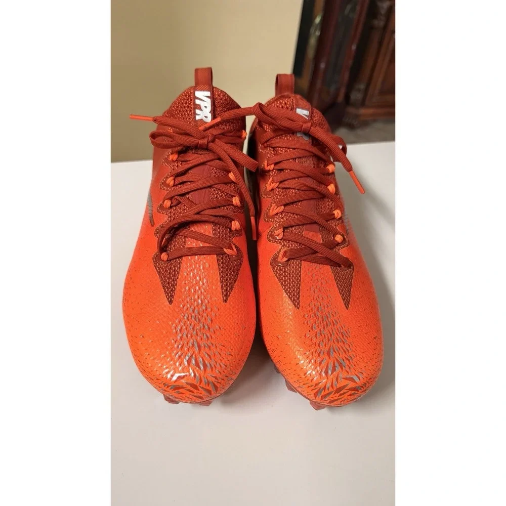 Nike Vapor Untouchable Pro VPR Football Cleats‎ Orange Mens 9.5 833385-606